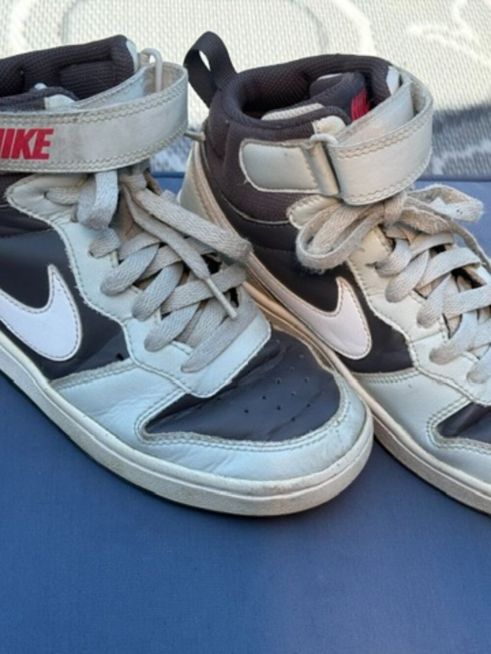 Nike Court Borough 2 Mid Medium Ash Light Silver